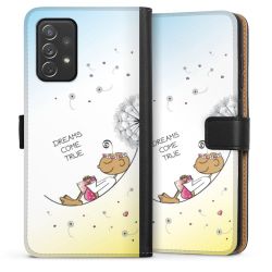 Sideflip mit langer Lasche schwarz