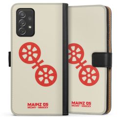 Sideflip mit langer Lasche schwarz