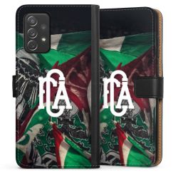 Sideflip mit langer Lasche schwarz