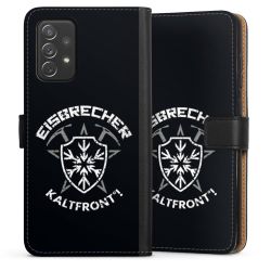 Sideflip mit langer Lasche schwarz