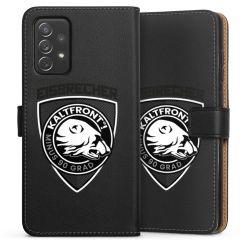 Sideflip mit langer Lasche schwarz