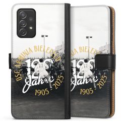 Sideflip mit langer Lasche schwarz