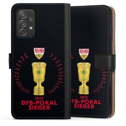 Sideflip mit langer Lasche schwarz