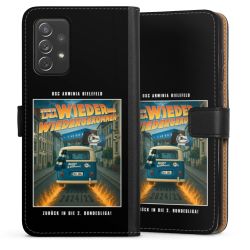 Sideflip mit langer Lasche schwarz