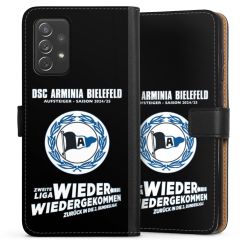 Sideflip mit langer Lasche schwarz