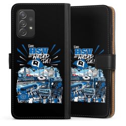 Sideflip mit langer Lasche schwarz