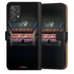 Sideflip mit langer Lasche schwarz