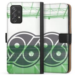 Sideflip mit langer Lasche schwarz