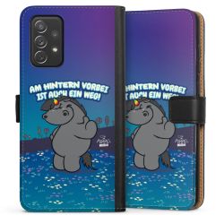 Sideflip mit langer Lasche schwarz