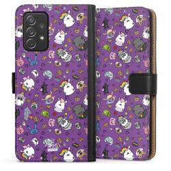 Sideflip mit langer Lasche schwarz