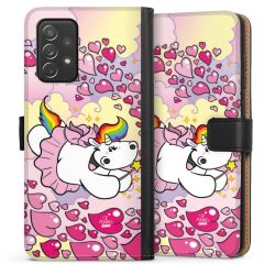 Sideflip mit langer Lasche schwarz