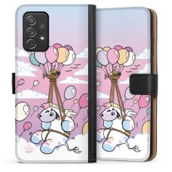 Sideflip mit langer Lasche schwarz