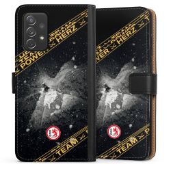 Sideflip mit langer Lasche schwarz