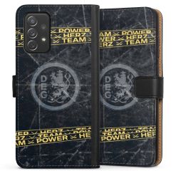 Sideflip mit langer Lasche schwarz