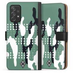 Sideflip mit langer Lasche schwarz