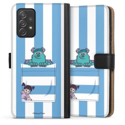 Sideflip mit langer Lasche schwarz