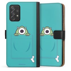 Sideflip mit langer Lasche schwarz