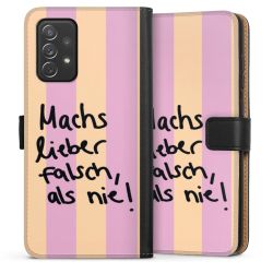 Sideflip mit langer Lasche schwarz