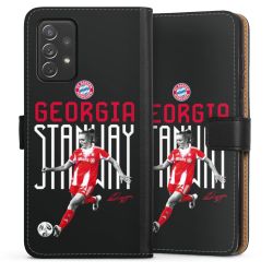 Sideflip mit langer Lasche schwarz