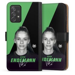 Sideflip mit langer Lasche schwarz