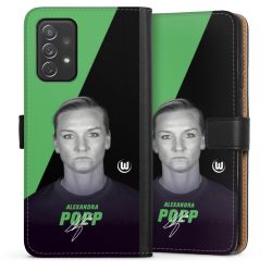 Sideflip mit langer Lasche schwarz