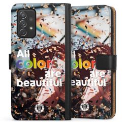 Sideflip mit langer Lasche schwarz