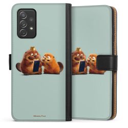 Sideflip mit langer Lasche schwarz