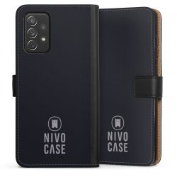 Sideflip mit langer Lasche schwarz