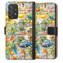 Sideflip mit langer Lasche schwarz