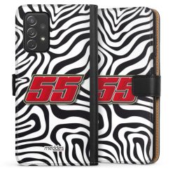 Sideflip mit langer Lasche schwarz