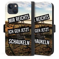 Sideflip mit Lasche schwarz