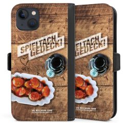 Sideflip mit Lasche schwarz