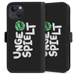 Sideflip mit Lasche schwarz