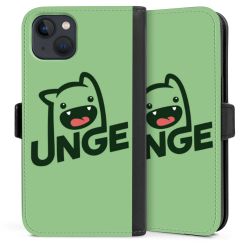 Sideflip mit Lasche schwarz