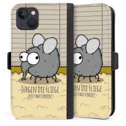 Sideflip mit Lasche schwarz