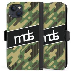 Sideflip mit Lasche schwarz