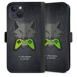 Sideflip mit Lasche schwarz