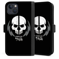 Sideflip mit Lasche schwarz