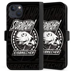 Sideflip mit Lasche schwarz