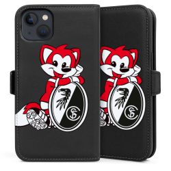 Sideflip mit Lasche schwarz