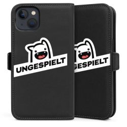 Sideflip mit Lasche schwarz