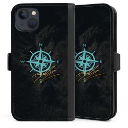 Sideflip mit Lasche schwarz