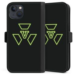 Sideflip mit Lasche schwarz