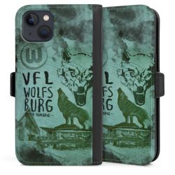 Sideflip mit Lasche schwarz