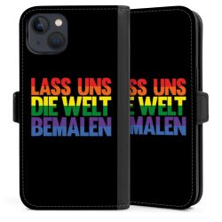 Sideflip mit Lasche schwarz