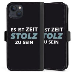 Sideflip mit Lasche schwarz