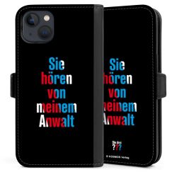 Sideflip mit Lasche schwarz