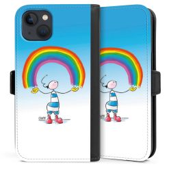 Sideflip mit Lasche schwarz