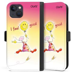 Sideflip mit Lasche schwarz