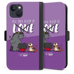 Sideflip mit Lasche schwarz